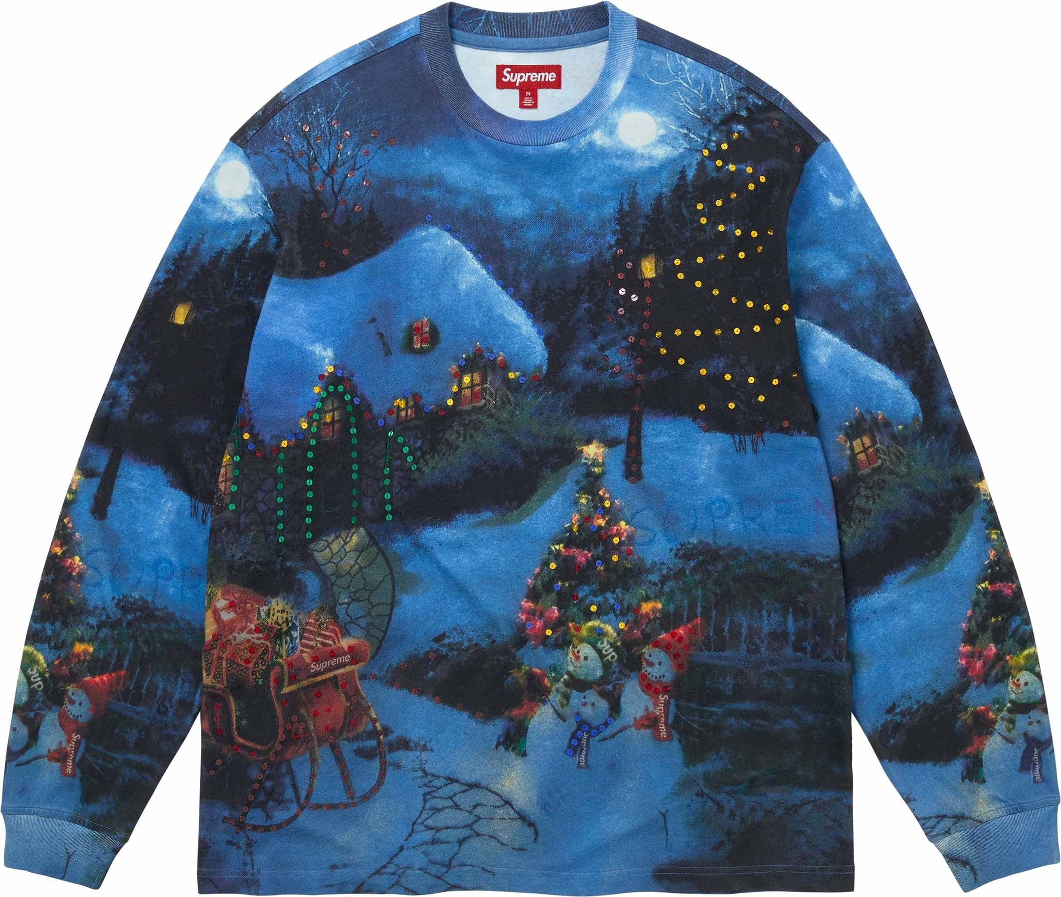 Christmas L/S Top view 2